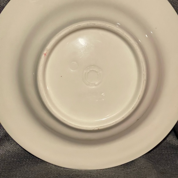 Vintage 1995 Hearthstone Pottery Mistletoe Large Serving Bowl 12 3/8”USA - Picture 5 of 10